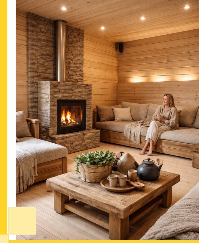 Проект бани с комнатой отдыха в Симферополе от 36355 р. | ЭриданСим