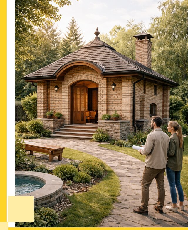 Проект кирпичной бани в Симферополе от 31161 р. | ЭриданСим