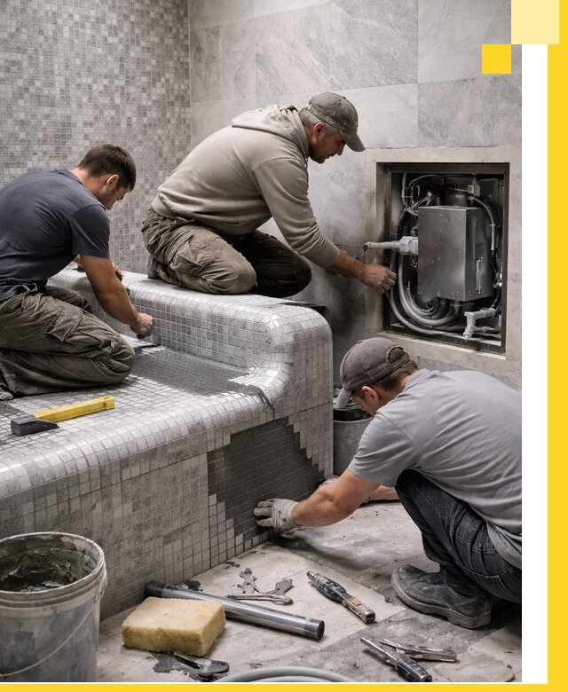 Проекты хамамов под ключ в Симферополе и дизайн и строительство