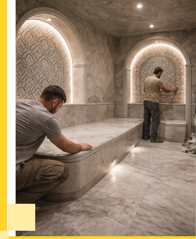 Турецкие бани под ключ в Симферополе от 259675 р. | ЭриданСим