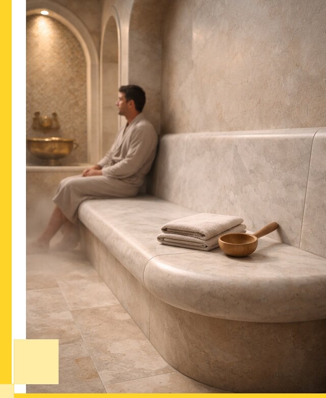 Сиденья для хамама в Симферополе под ключ от 12464 р. | ЭриданСим