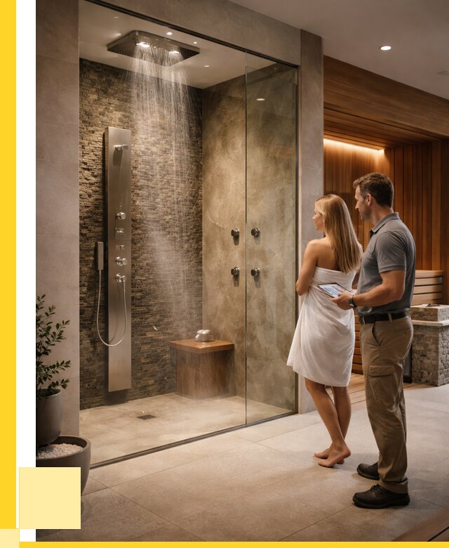 Купить душ впечатлений для дома в Симферополе от 88290 р. | ЭриданСим