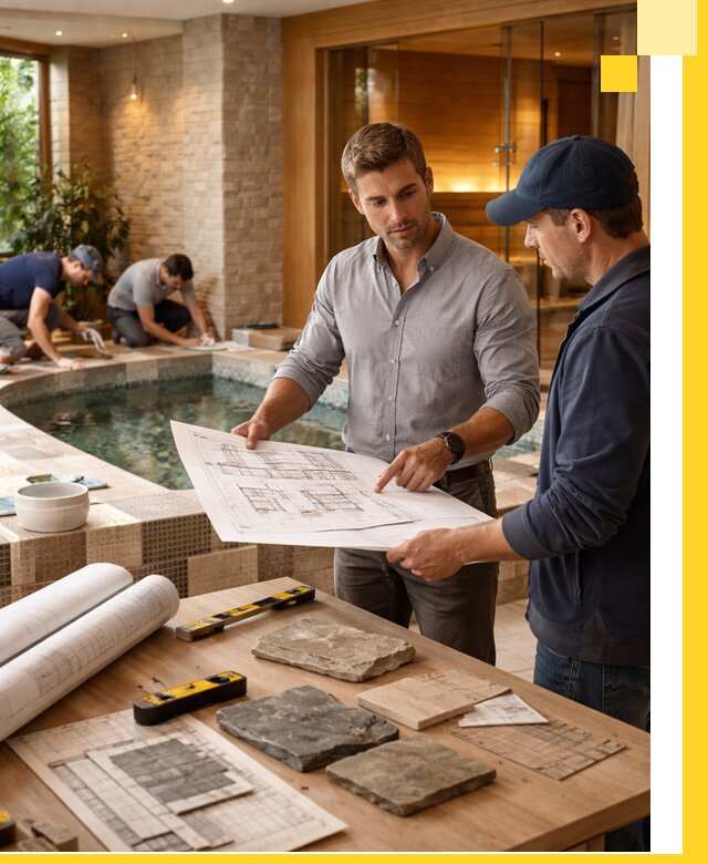 Проектирование SPA зон под ключ в Симферополе с инженерией